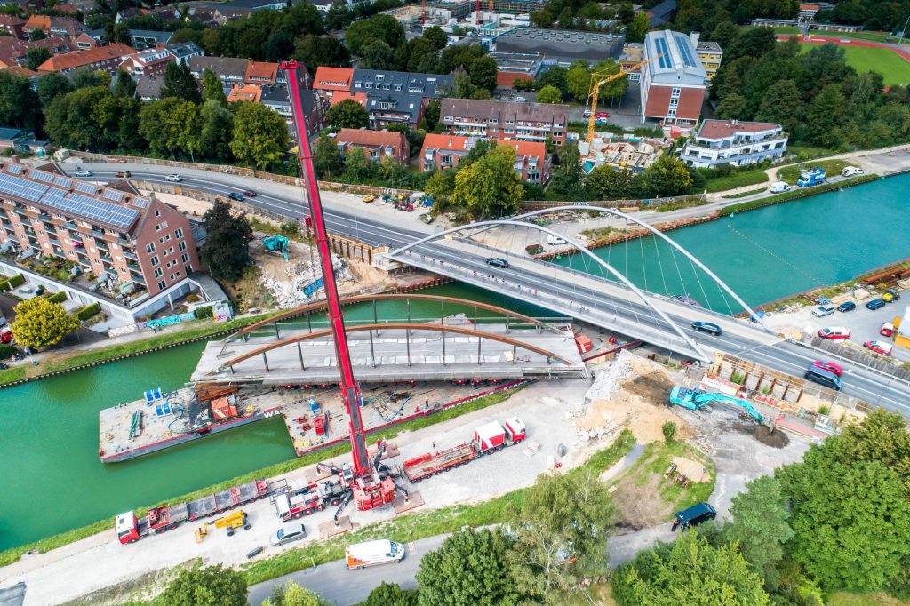 Read more about the article Abbruch der Wolbecker Straßenbrücke